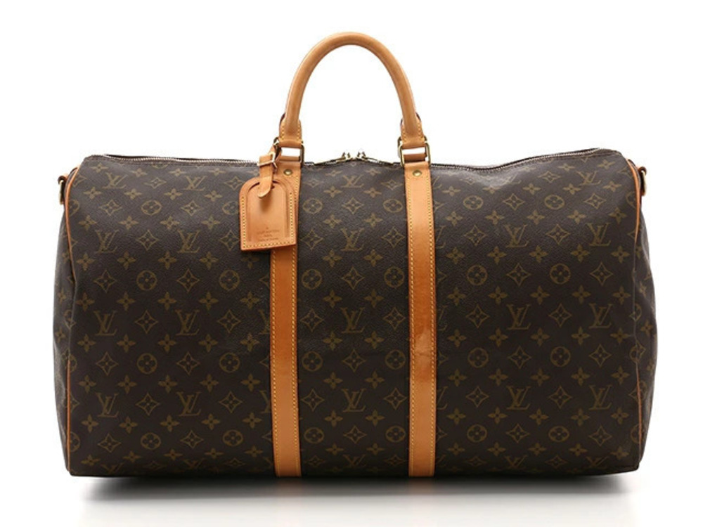 LOUIS VUITTON Keepall Bandouliere Boston Bag Monogram